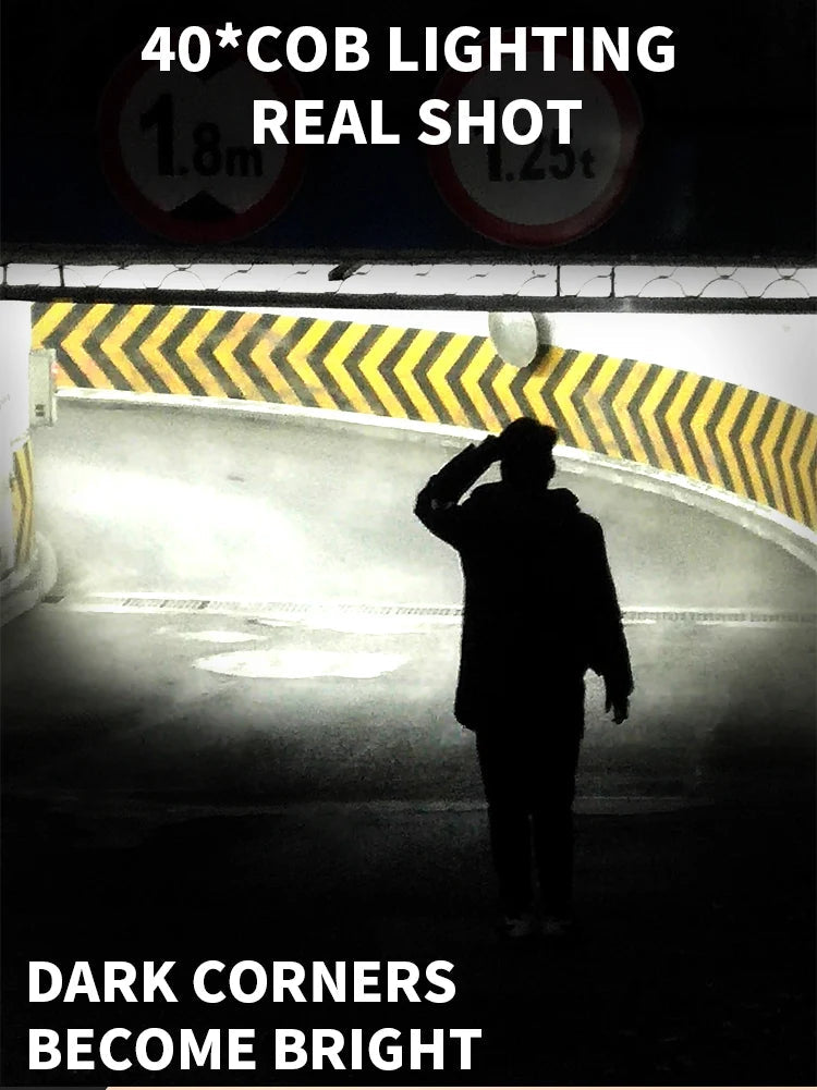 LumaGuard™ - Rechargeable LED Safety Glasses for Outdoor & Work