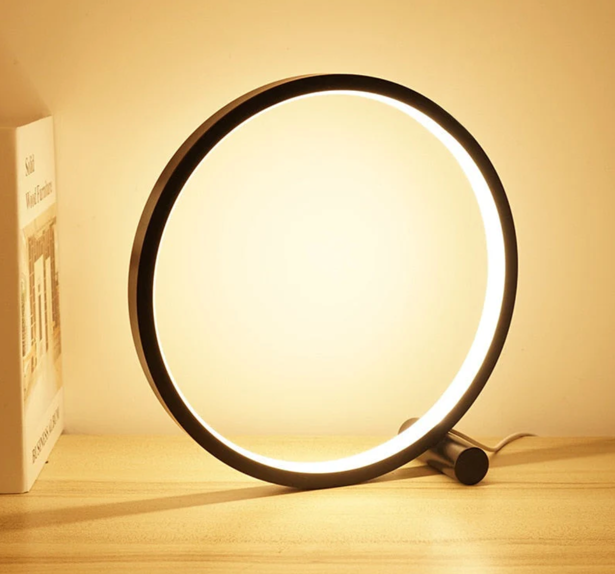 LumaGlow™ - Minimalist LED Touch Table Lamp
