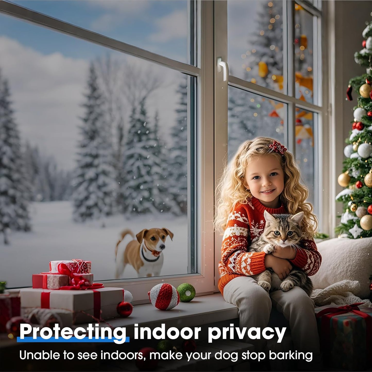 Self-Adhesive Privacy Mirror Film with UV Protection