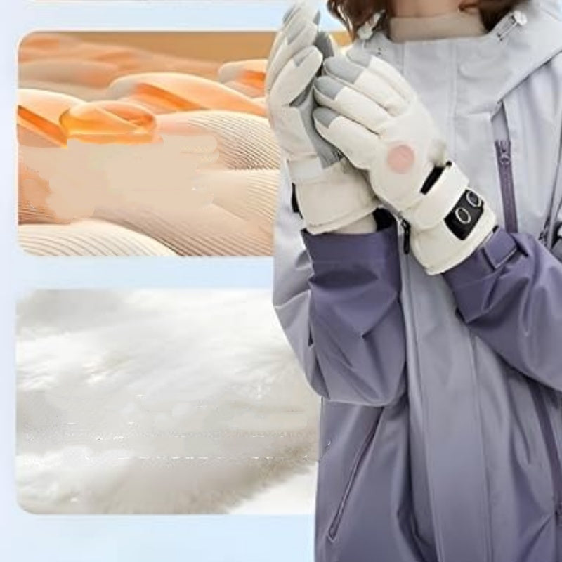 ThermoGrip™ - Windproof Electric Heated Gloves