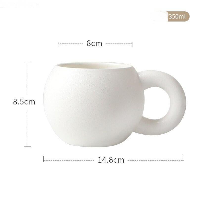 Handcrafted Ceramic Nile Mug for Everyday Coffee Enjoyment