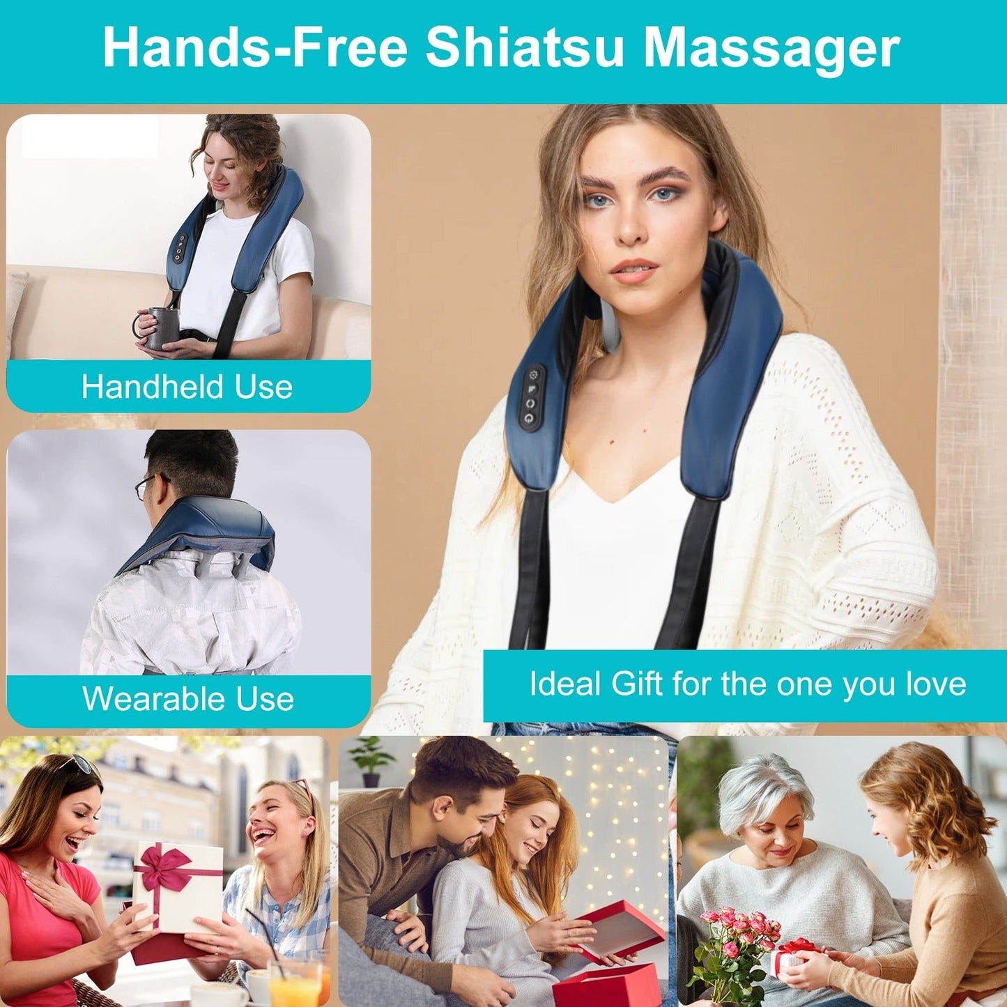 RelaxEase - Fast Relief from Neck and Shoulder Pain Anytime
