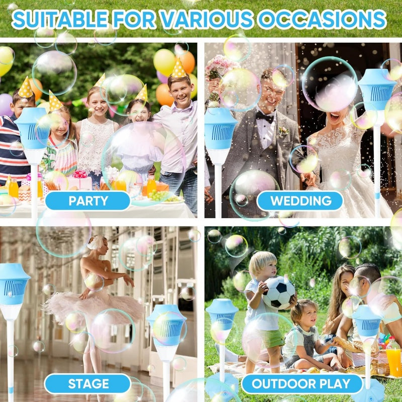 BubbleJoy - Instantly Transform Parties Into Magical Bubble Festivals
