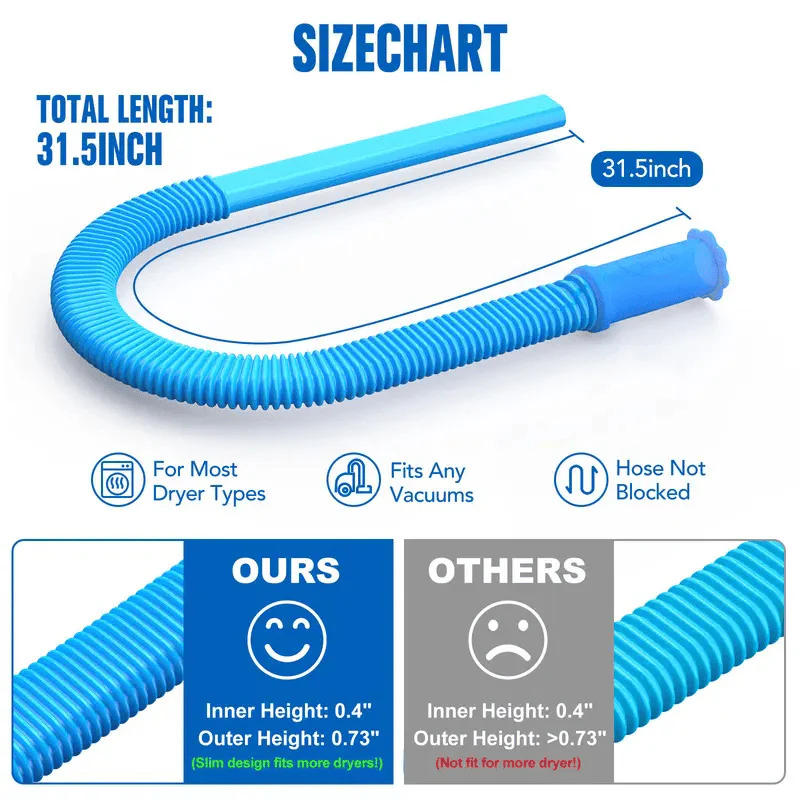 LintLifter™ - Universal Dryer Vent Cleaning Kit for Easy Maintenance