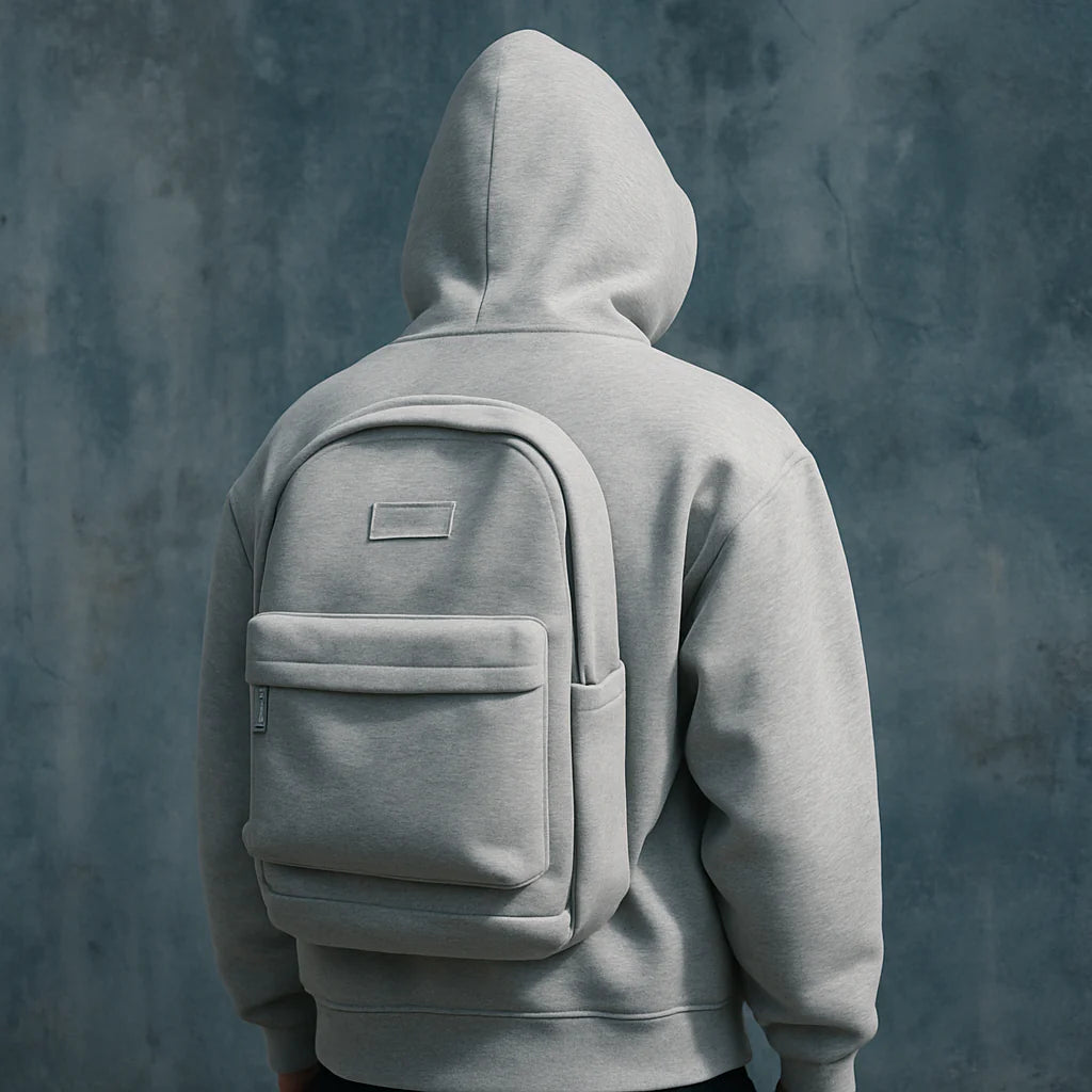 HoodSac™ - Wearable Travel Hoodie with Built-In Storage