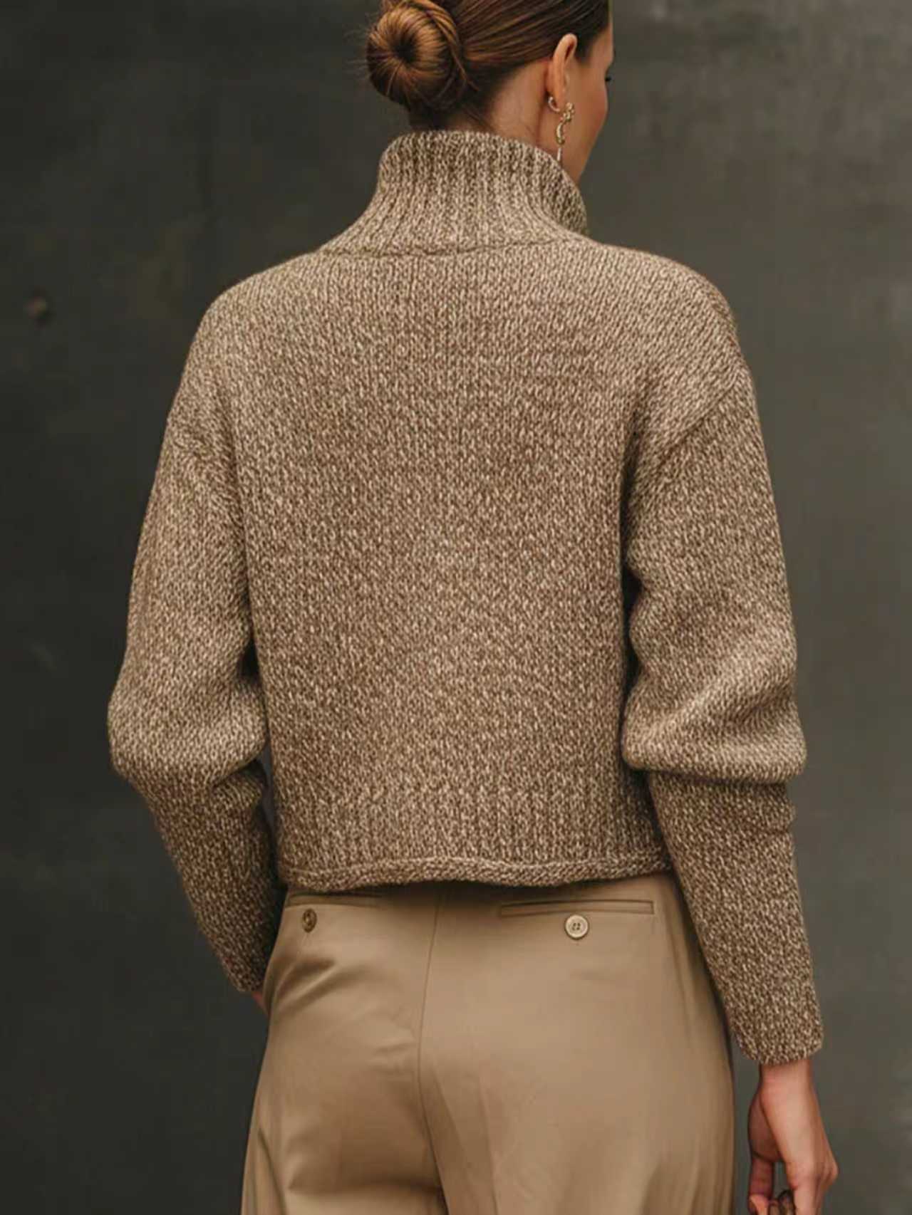 Tailored Wool Blend Jacket