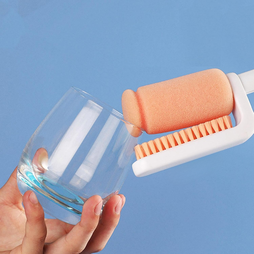 3-in-1 Multifunctional Bottle Cleaning Brush