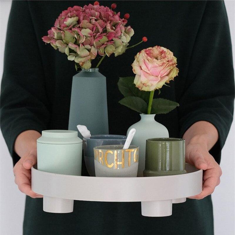 Elegant Wooden Serving Tray for Home Decor and Entertaining