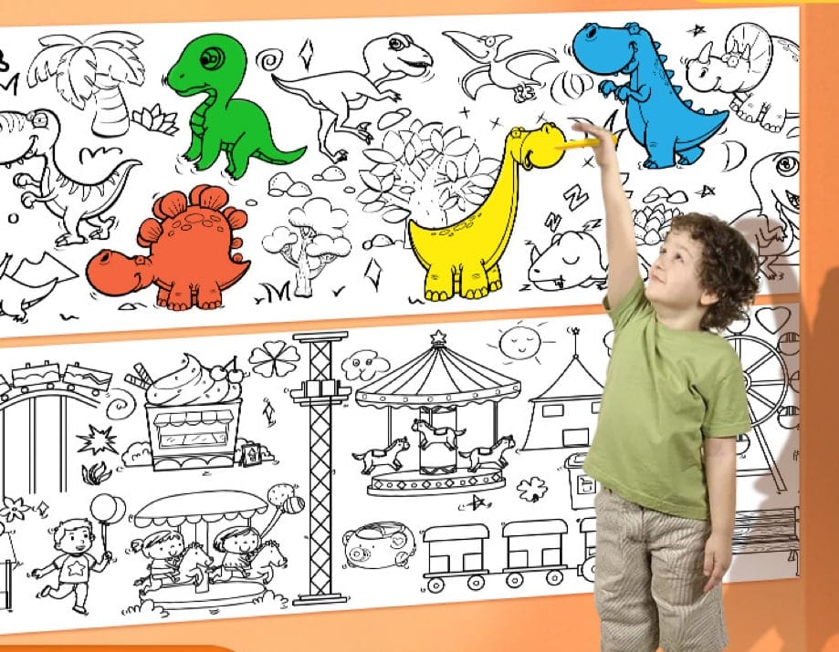 ArtRoll™ - Endless Creative Drawing & Play Mat