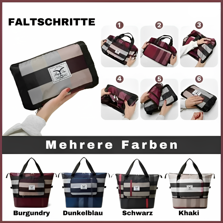 PackFlex - Never Run Out of Space with Expandable Travel Bag