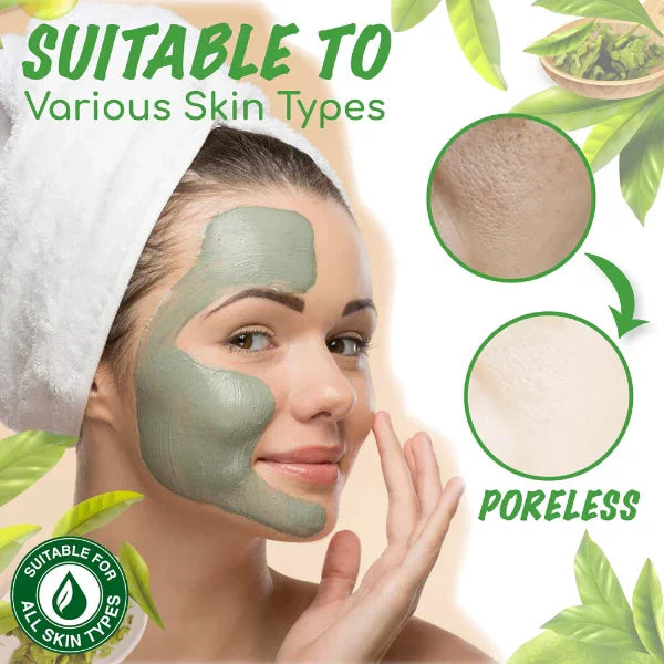 DeepGlow™ Matcha Cleansing Mask Stick for Radiant Skin