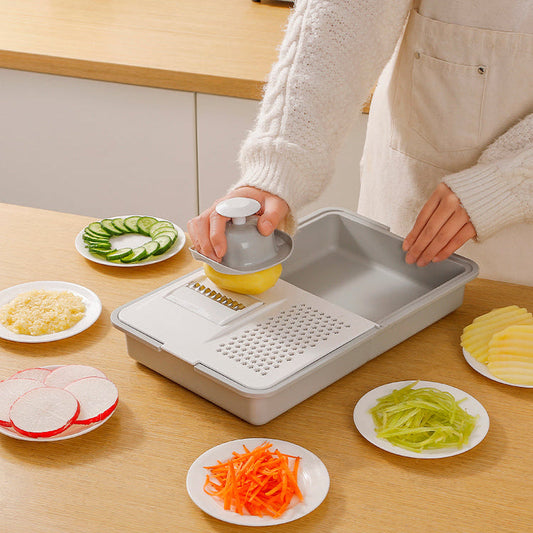 SlicePro™ - Multifunctional Kitchen Cutting Board with Grater