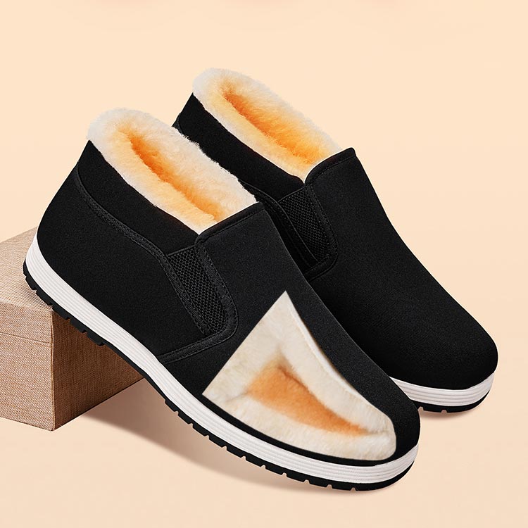Henry - Cozy Cotton Slip-On Shoes for Men