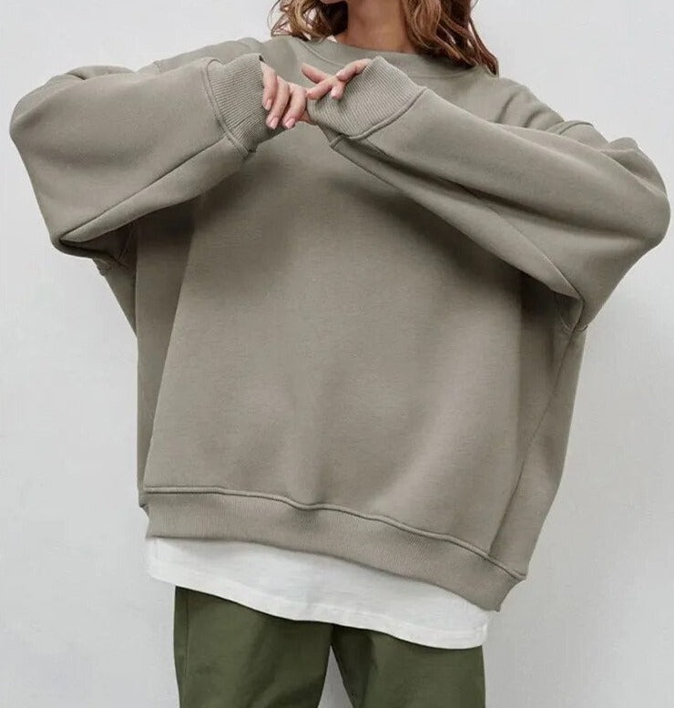 Cozy Oversized Knit Sweater for Casual Layering