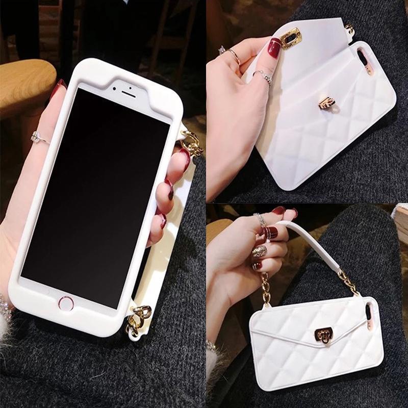 Chic Chain Strap Handbag Phone Case