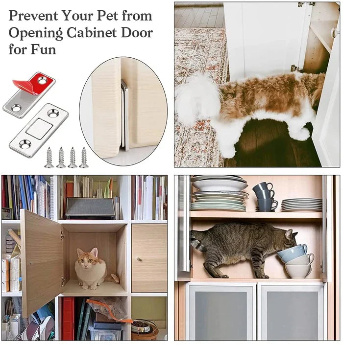 SecureLatch™ Magnetic Cabinet Door Lock Catch