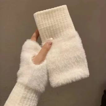 Velora™ - Luxe Mink Fleece Winter Gloves