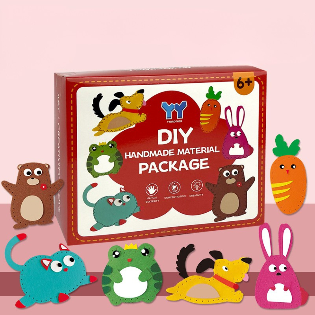 FeltFunzy - Boost Creativity and Focus with Screen-Free Crafting Kit