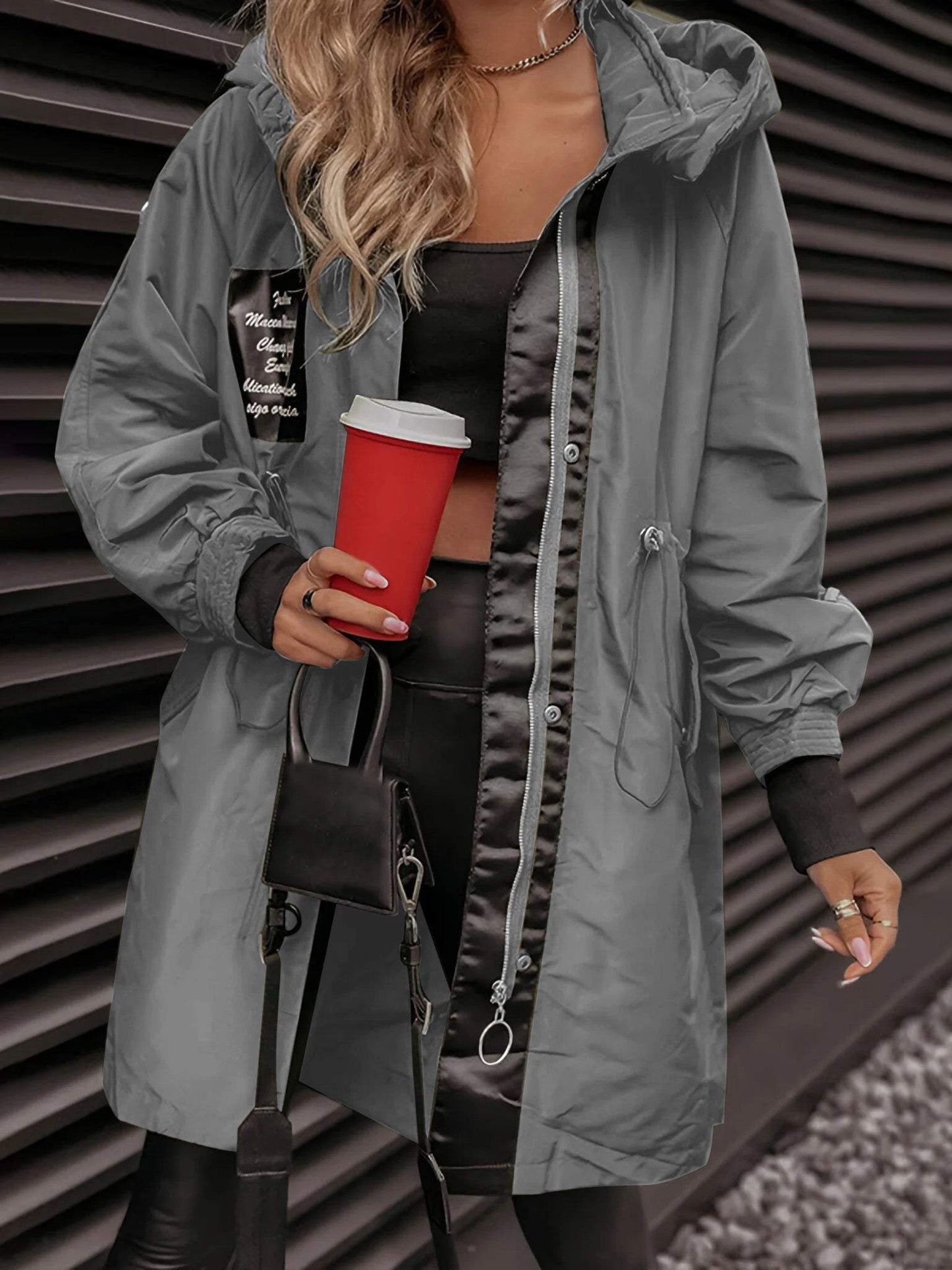 Women's Long Sleeve Hooded Jacket