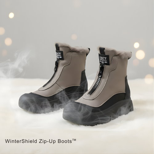 WinterShield™ - Insulated Zip-Up Winter Boots