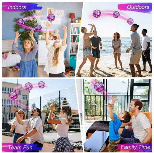 Colorful Magic Boomerang Ball Toy for Outdoor Fun