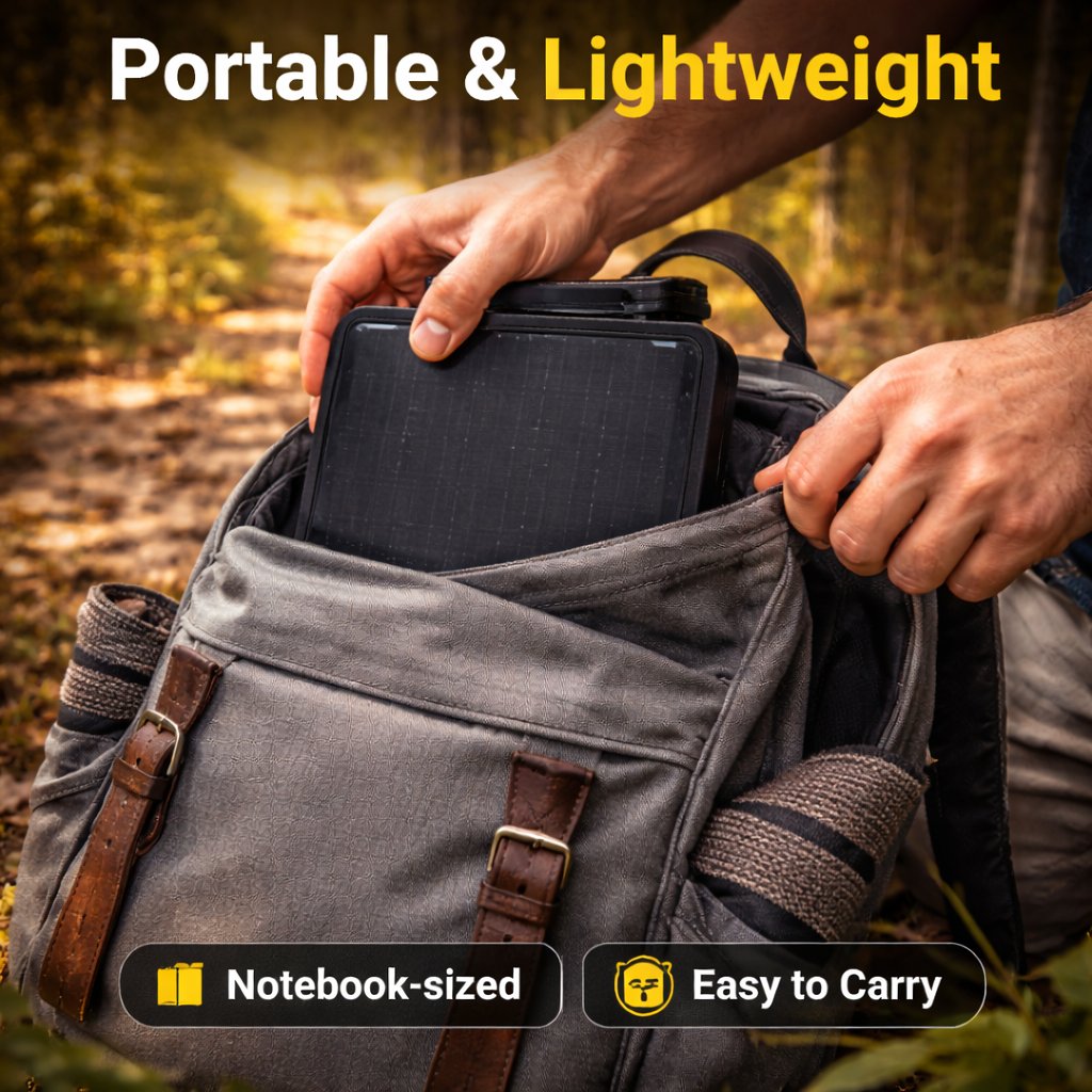 SunWander - Keep Your Devices Powered Anywhere With Solar Energy