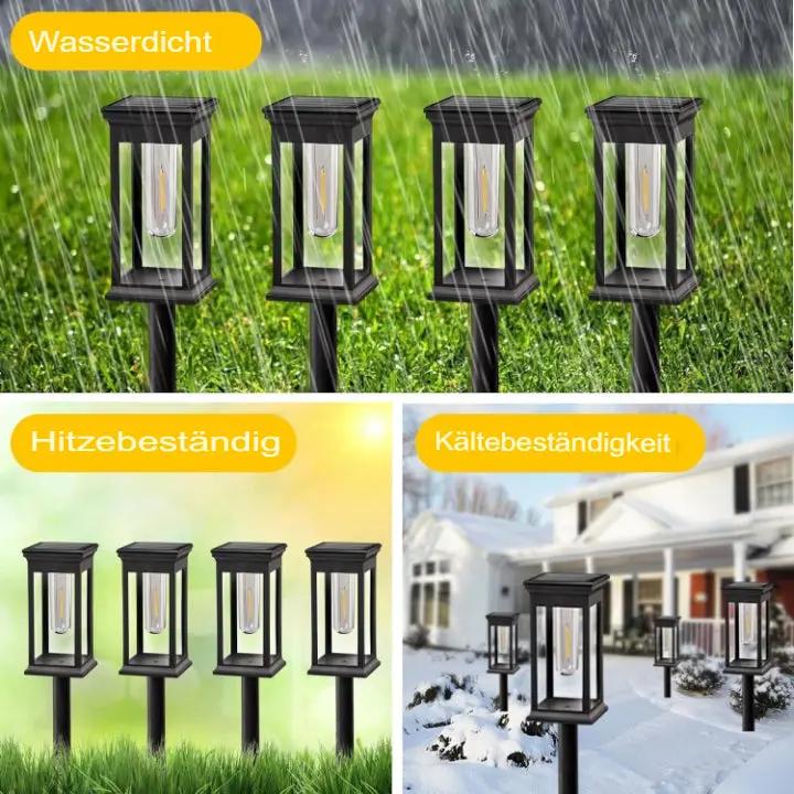 SolarGarden™ - Warm White Solar Pathway & Garden Accent Lights