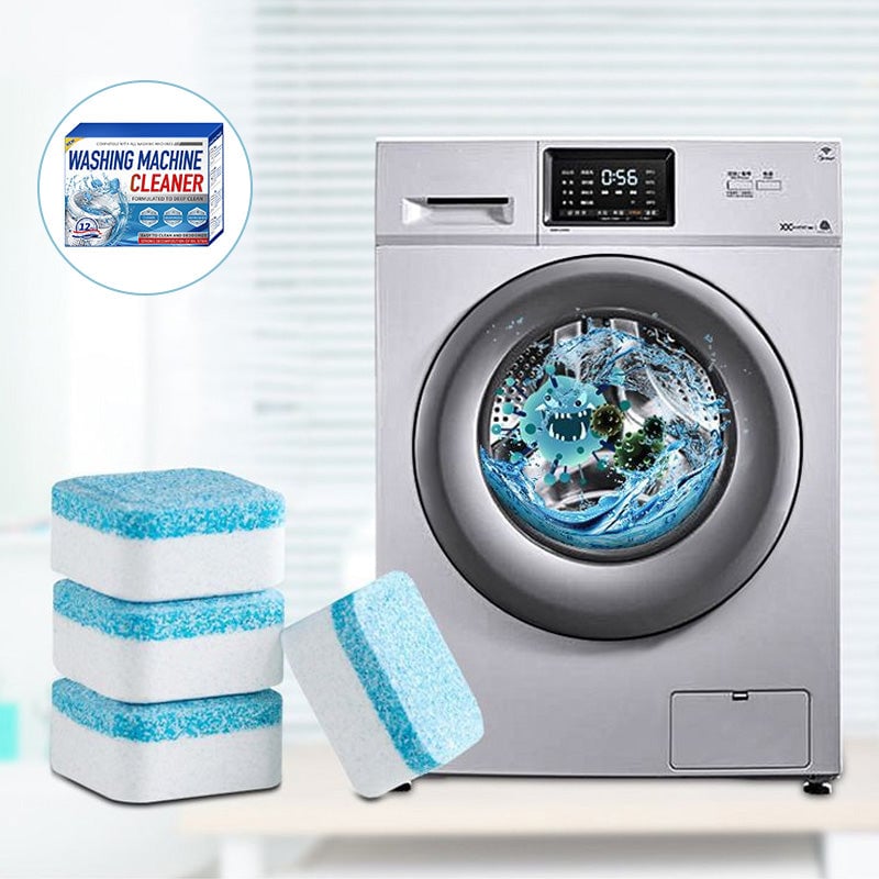 Eco-Friendly Washing Machine Cleaner Tablets