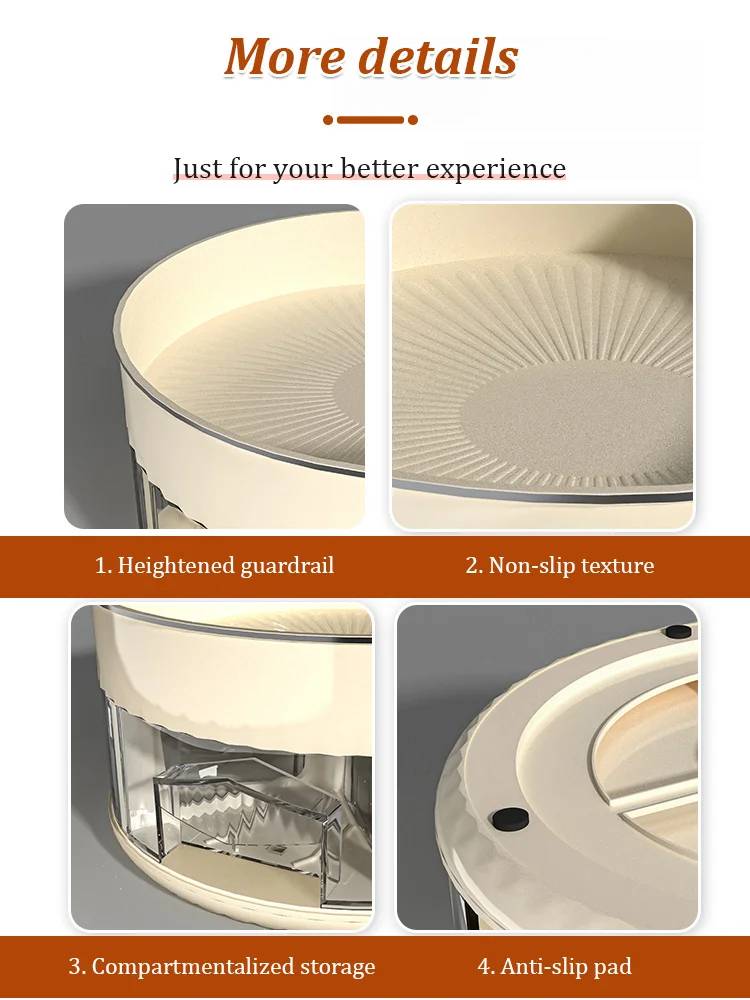 SpiceSphere™ - 360° Rotating Kitchen Organizer