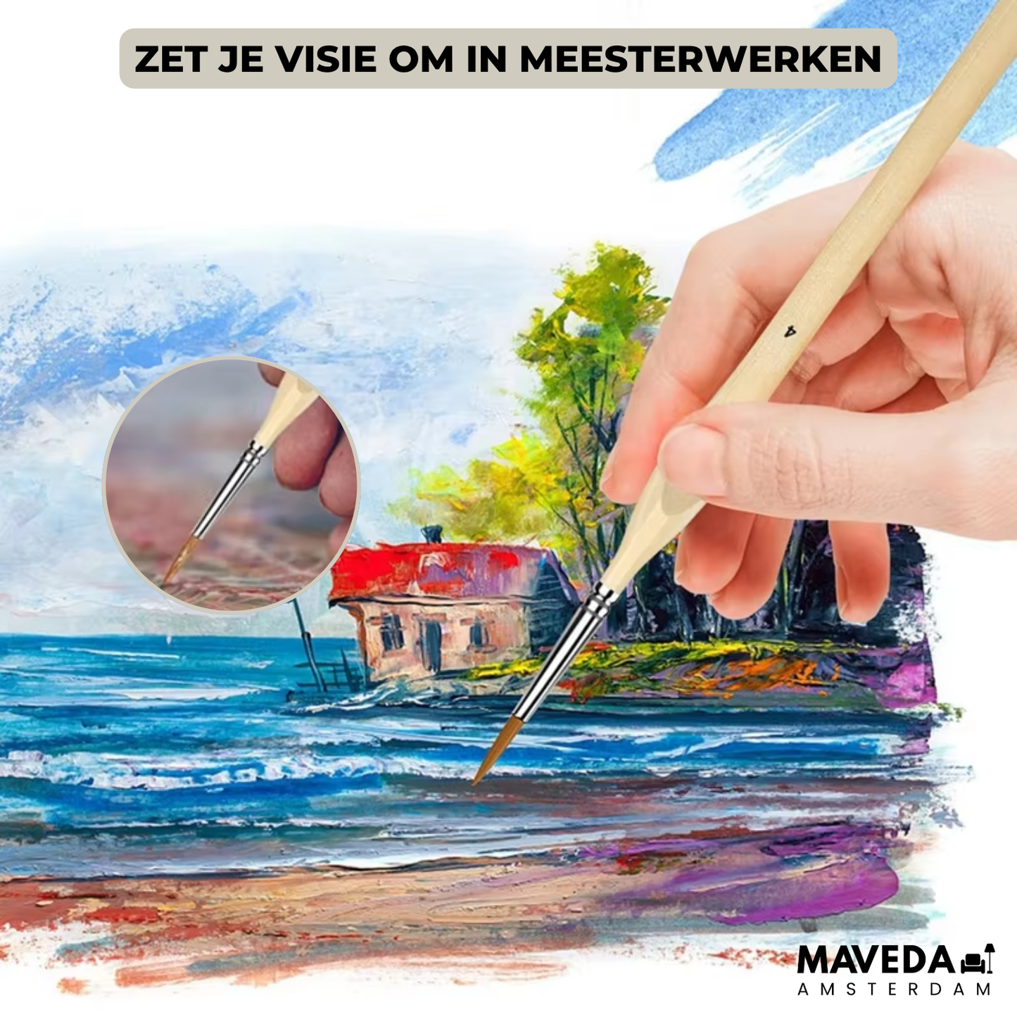 PrecisionCraft™ - Fine Detail Painting Brush Set