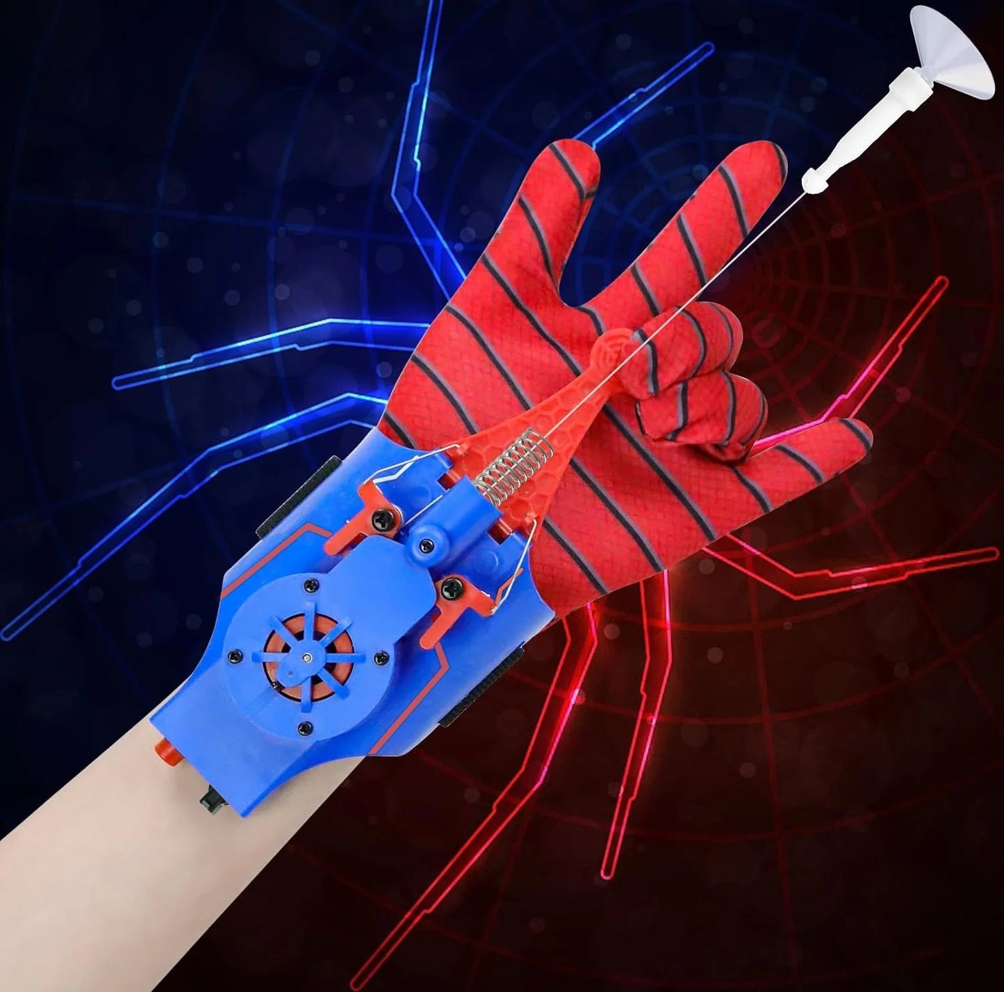 Spider Web Toy Launcher for Kids and Outdoor Fun