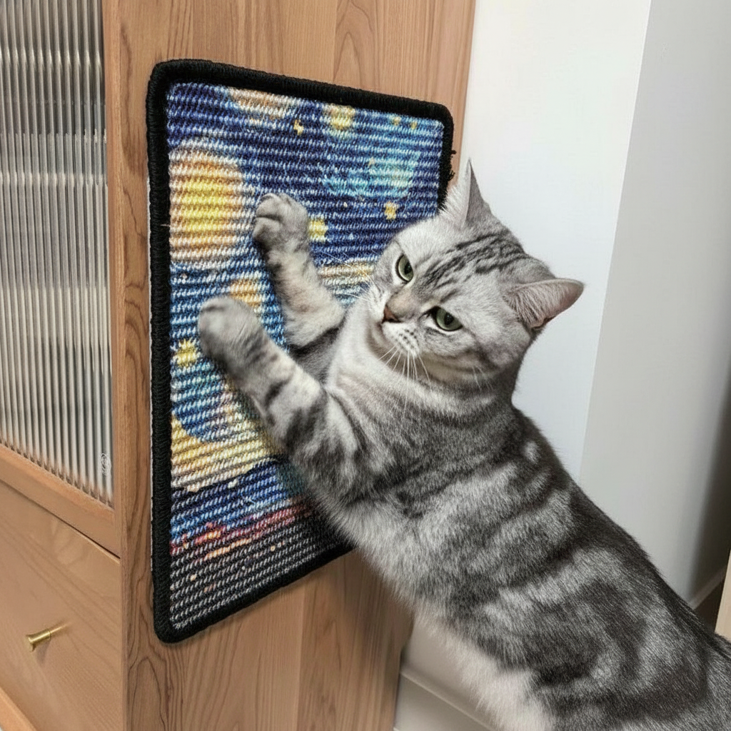 ClawGuard - Save Furniture with Space-Saving Wall-Mounted Scratcher