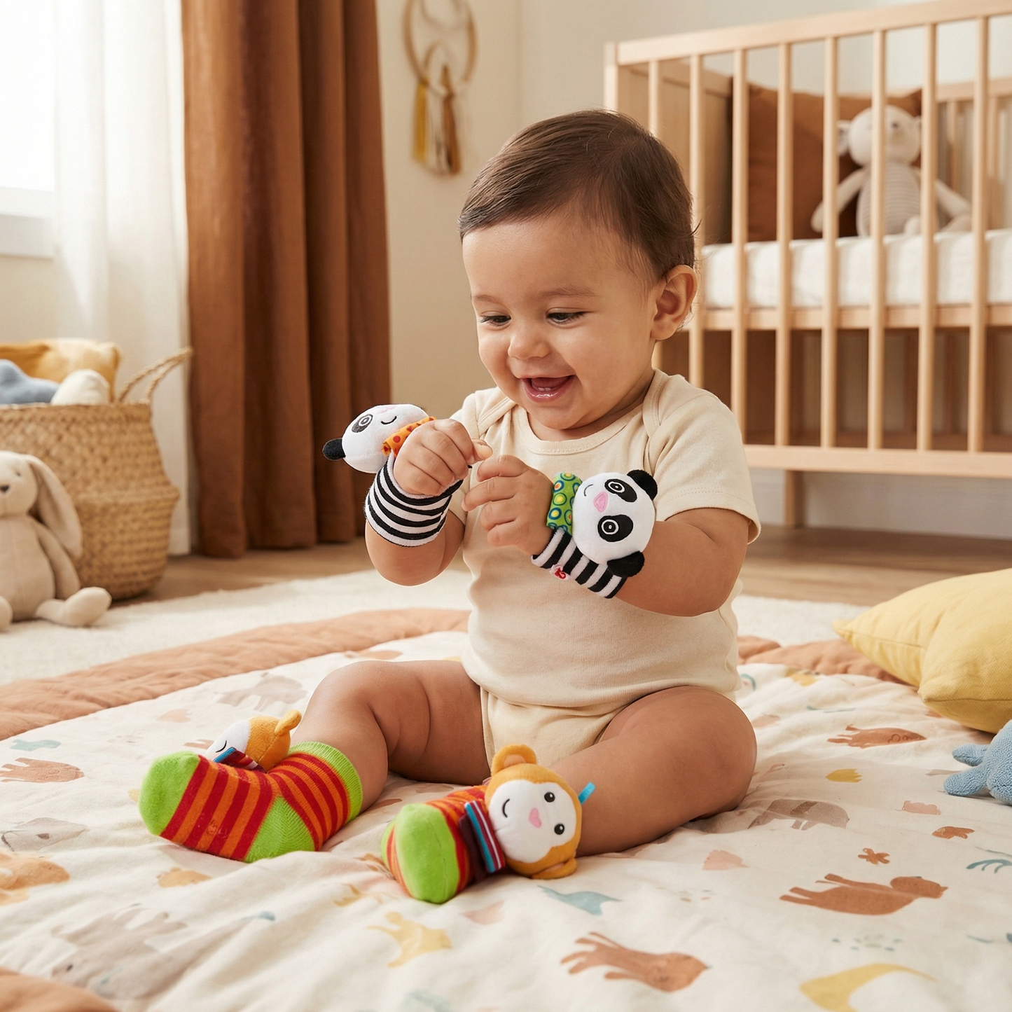 TinyTots WiggleWear - Boost Baby’s Motor Skills and Sensory Development