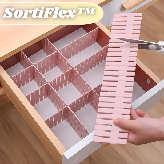SortiFlex™ - Adjustable Drawer Dividers Organizer