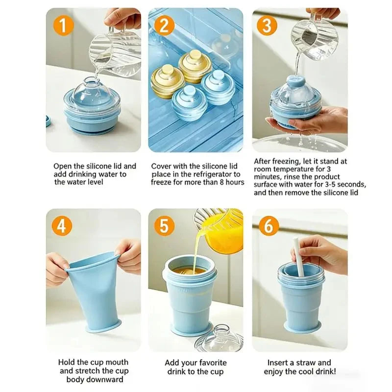 ChillMate - Keep Drinks Ice-Cold Anywhere Without Spills