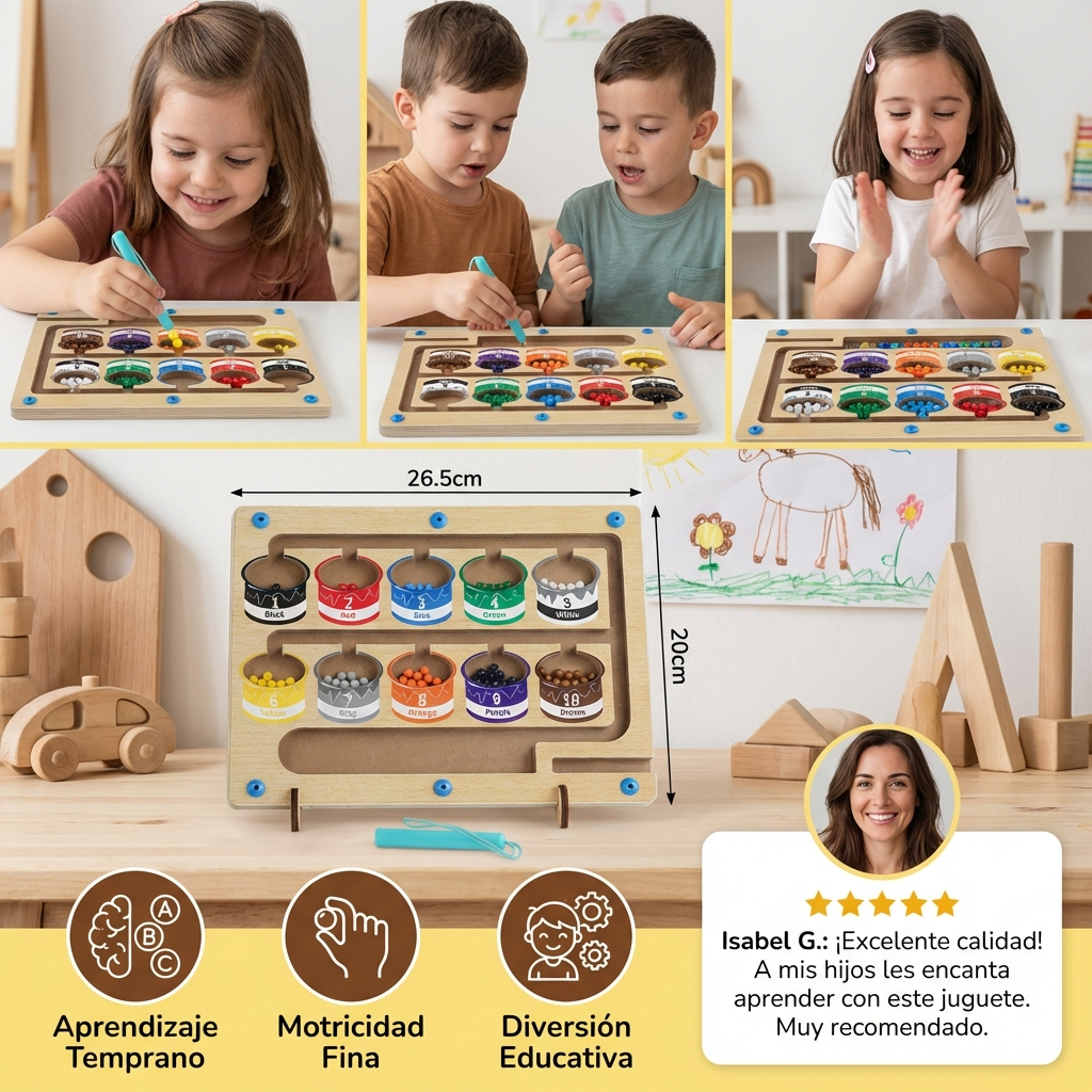 BrightLearn - Boost Counting, Colors & Motor Skills Through Play