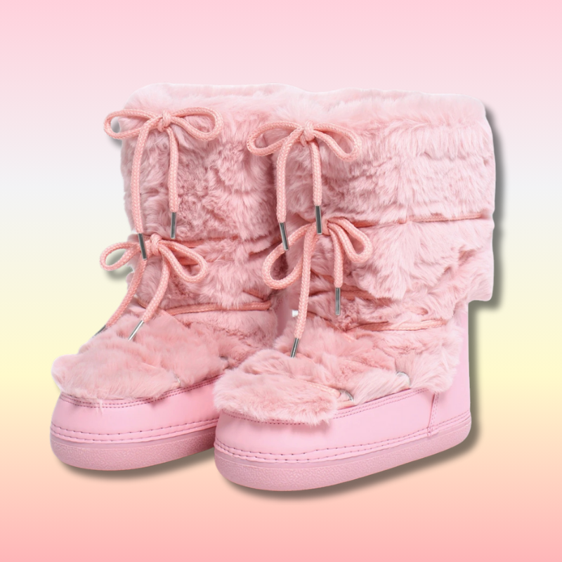 Cozy Kawaii Winter Snow Boots for Women