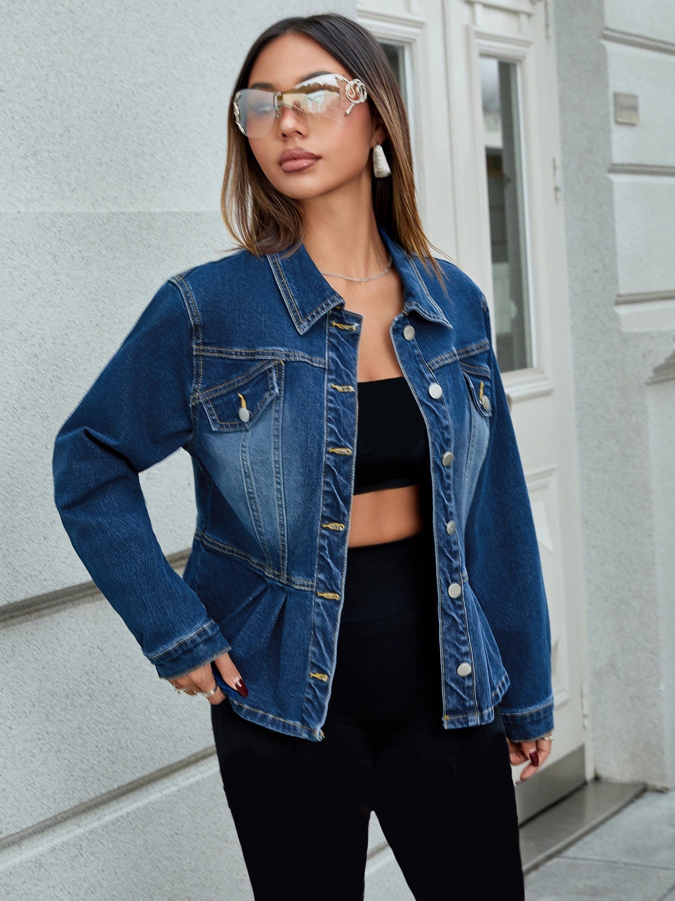 Chic Autumn Denim Jacket