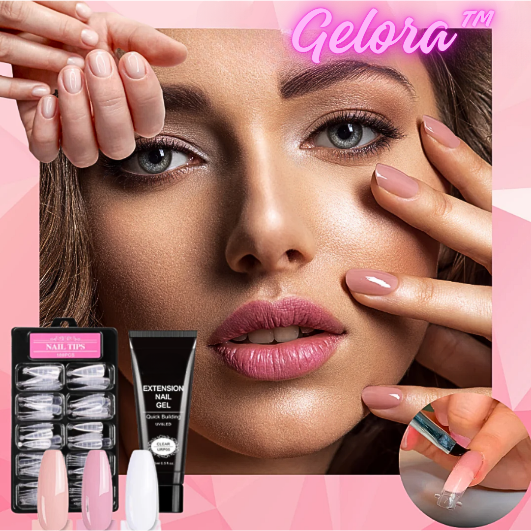 DIY Professional Polygel Nail Kit for Salon-Quality Manicures