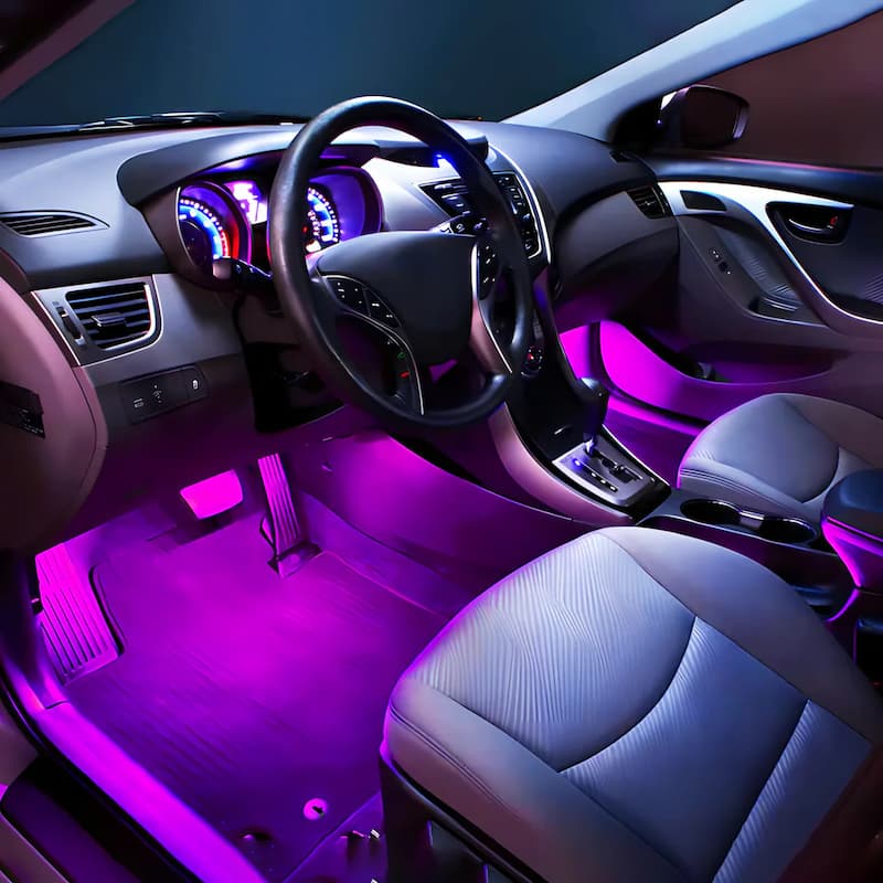 FlashGlow - Make Your Vehicle Unmissable With Vibrant LED Lights