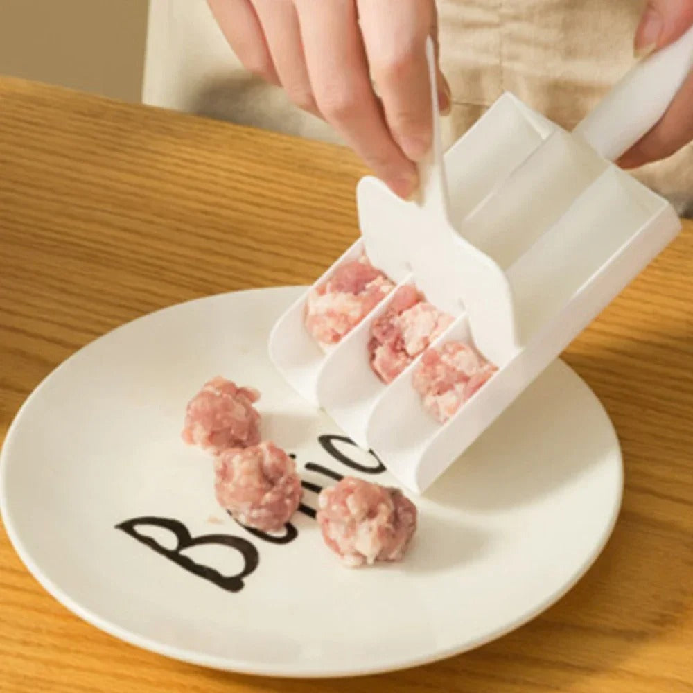 MealCraft™ - Triple Meatball Maker Mold