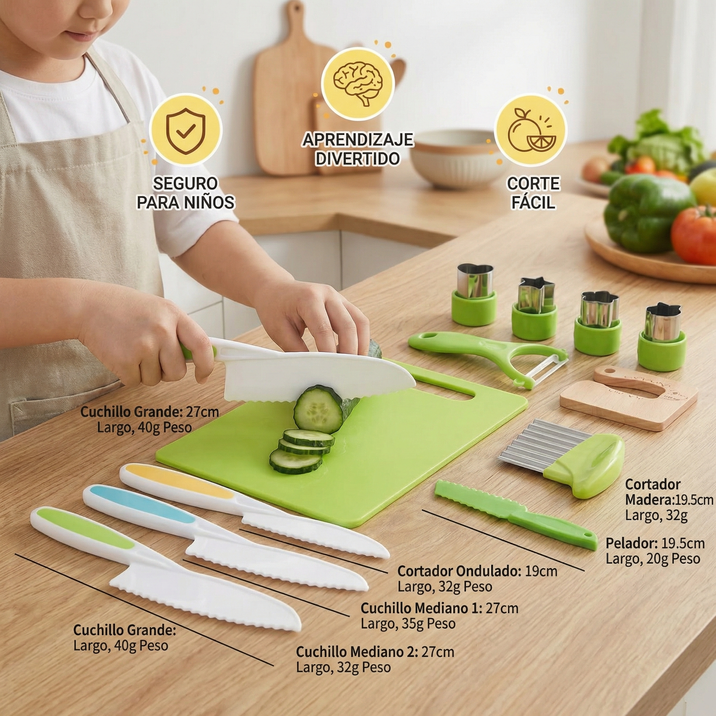 SliceJoy - Safe, Fun Fruit Cutting to Boost Kids' Confidence