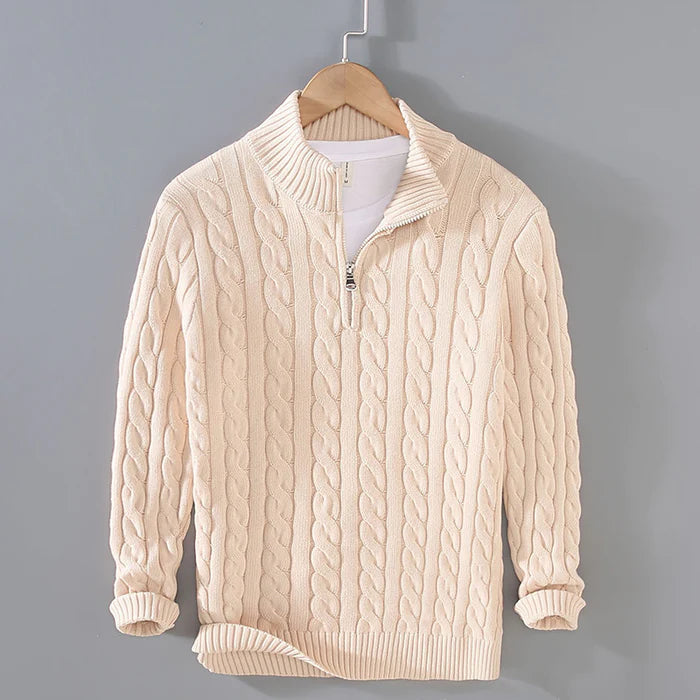 Cozy Chunky Knit Wool Sweater