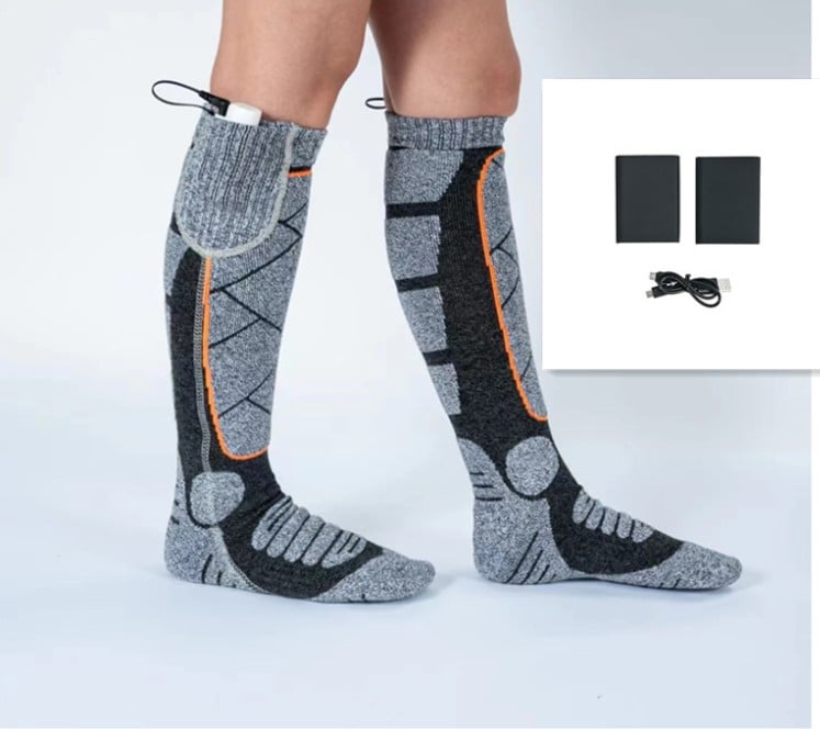 Nolan™ - Rechargeable Heated Socks for All-Day Warmth