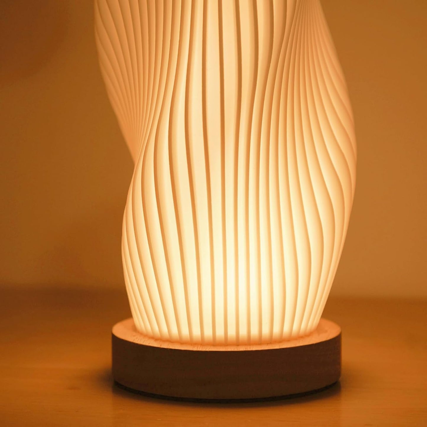 LumiGlow™ - Vintage Striped Night Light Lamp