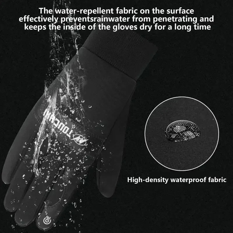 ThermaGlide™ - USB Heated Waterproof Touchscreen Gloves