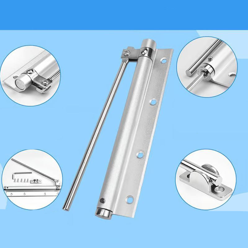 SecureEase™ - Adjustable Automatic Door Closer for Smooth Entry