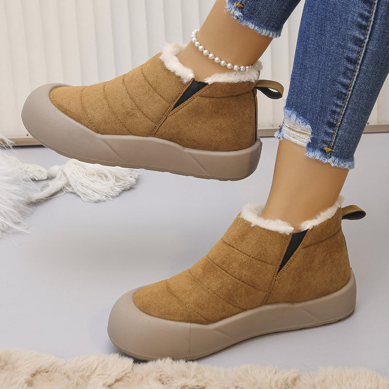WinterWarm™ - Waterproof Plush Lined Boots for Cozy Comfort