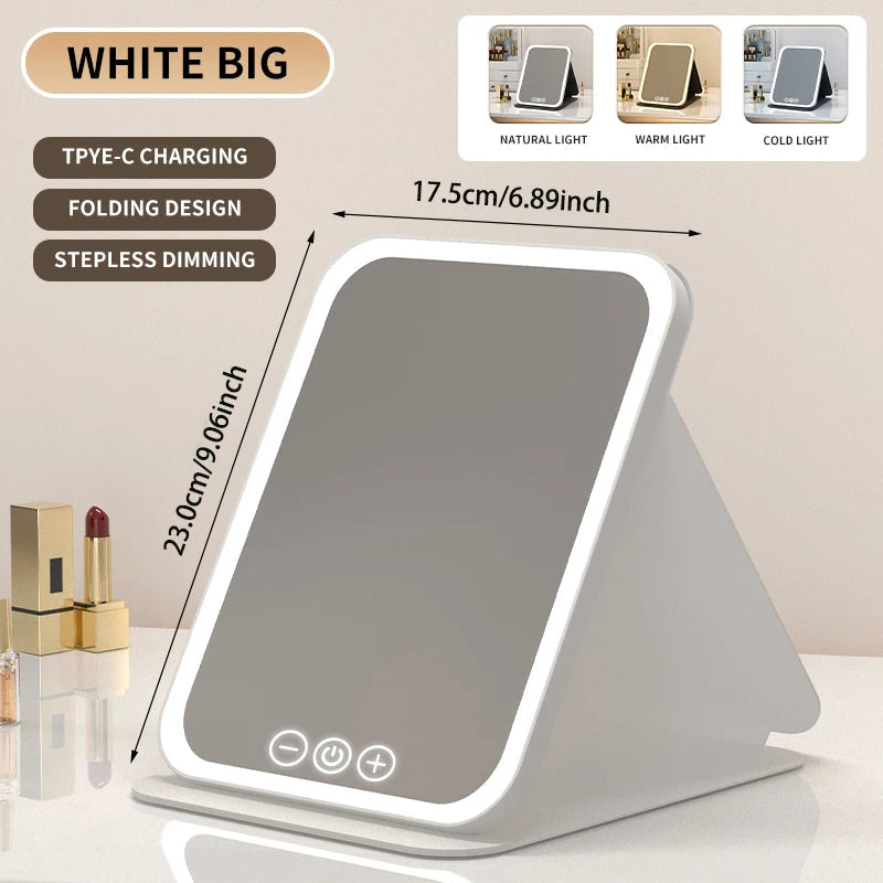 GlowBright - Flawless Makeup Anytime with Perfect LED Lighting