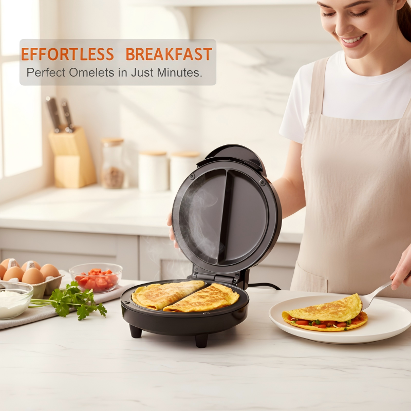 CookEase™ - Electric Nonstick Breakfast Griddle
